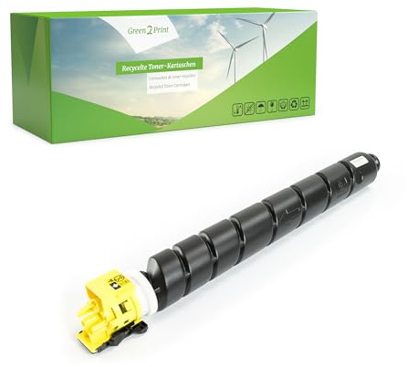 Green2Print Toner gelb 12000 Seiten ersetzt Kyocera TK-8345Y, 1T02L7ANL0 passend für Kyocera TASKalfa 2552CI, 2553CI