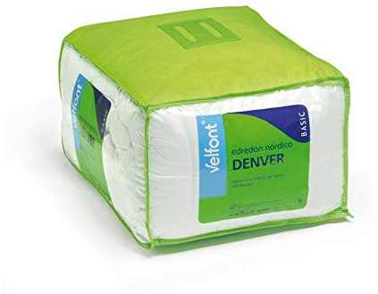 Velfont - Relleno Nórdico Denver Eco Fibra Cama 180/200 (280x240), 250 gr/m2