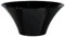 Dream' s Party Contenitore SAVSATO Ciotola Coppa Alzata in plastica Nera Nero - alzatina per Caramelle, Marshmallow, Dolci ECC. - Addobbo, Decorazione tavola Torta, Buffet ECC.