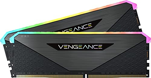 CORSAIR VENGEANCE RGB RT 32GB (2x16GB) DDR4 3600 (PC4-28800) C18 1.35V Desktop Memory