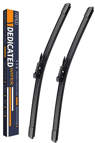Replacement for Chevrolet Silverado 2008-2013,GMC Sierra 2007-2013 Silent Wipers -FAPIUO Front Windshield Wipers 22+22 Blade Set (2 Pack）Pinch Tab
