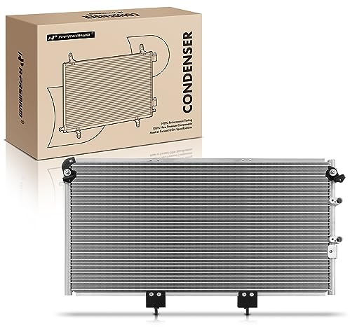 A-Premium Air Conditioning A/C Condenser Compatible with Lexus LS400 1995-2000 V8 4.0L, Replace# 4684, 8846050120