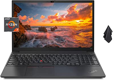 Lenovo ThinkPad E15 Business Laptop, 15.6 FHD IPS Anti-Glare Display, AMD Ryzen 7 5700U(Beat i7-1260U), HDMI, Webcam, WiFi 6, Windows 11 Pro (40GB RAM | 1TB PCIe SSD), Silver