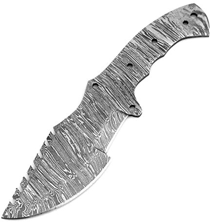 Damast Klinge Handgeschmiedete Damast Rohling Damascus blank blade 6074EA