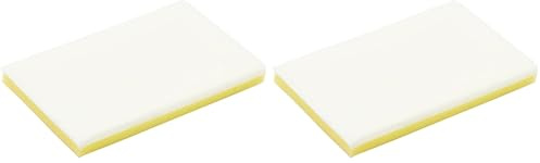 Fit For The Job Click System - Rapid and Accurate Coverage with Emulsion Paints On Indoor Walls and Ceilings, White, 6 x 4 Paint Pad Refill (Pack of 2)