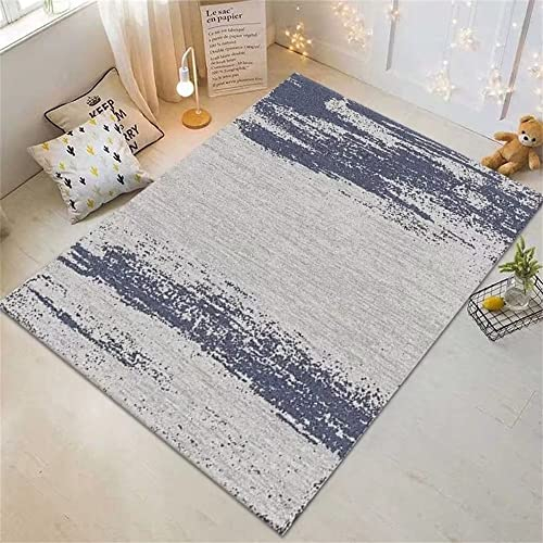 RUGMRZ Chambre Bebe Fille Tapis Antistatique Accessoires de Chambre Gris Simples Accessoires de décoration de la Maison de Salon résistants à l'usure Tapis pour Chien Grande Taille 120X160CM