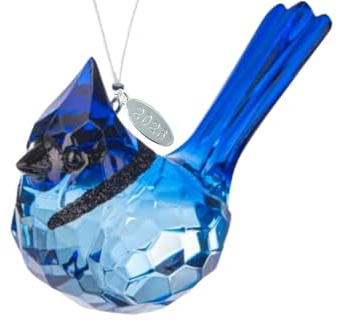2026 Birdwatcher Gift, Stunning Blue Jay Sparkling Suncatcher Ornament