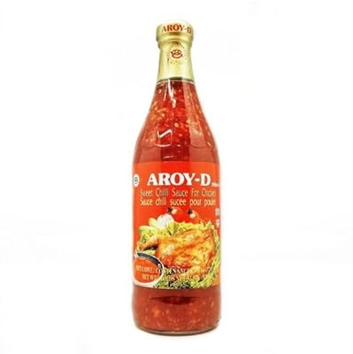 YIJIA | Aroy-D Salsa Chili Dulce para Rollitos y Carnes 720ml - Un auténtico indispensable de la cocina tailandesa