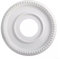 ZAMETTER Ceiling Rose,Ceiling Rose Polystyrene Lighting Pu European Style Light Board Ceiling Fan Light Base Decoration Ceiling Fan Lampshade Round Decoration跟卖卖家全家死光光(12.4inch)