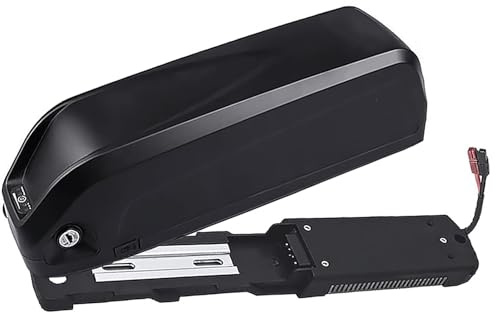 Ebkrides Ebike-batteri 24 V 10 Ah 13 Ah 15 Ah elektrisk cykel litiumbatteri ersättning cykelbatteri med laddare 5-stifts basplatta USB-port för 250 W 350 W 500 W motor 24 V 13 Ah, D