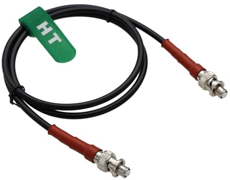 HangTon Câble haute tension 5 kV 5000 V SHV RP-BNC pour amplificateur piézoélectrique, sonde de test à pompe ionique, enregistreur vidéo, pilote de cellule PCD1K Pockels, 30 cm