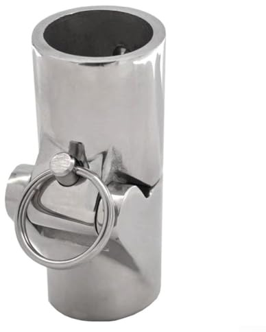 Goupille de tirage, broche pliante en acier inoxydable 316, quincaillerie de yacht marine polie miroir, goupille de verrouillage à dégagement rapide pour bateau (25 mm)