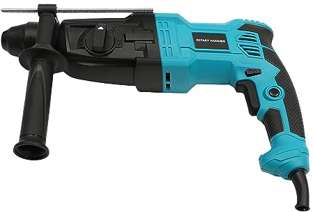 Hammer Drill, Electric Corded Drill with 3 Modes, 360° Handle, Carrying Case, 0-1200 RPM, Suitable for Concrete, Wood, Steel, Metal, and Porcelain