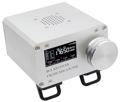 BCL - Receptor de radio FM LW MW SW SSB, función WiFi, receptor de radio de onda corta de alta sensibilidad, pantalla LCD de 1.9 pulgadas (LSB/USB) para escuchar de onda corta BCL Hobbyist
