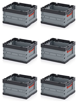 6 x professionell fällbox 40 x 30 x 22 inklusive gratis tullager * 6-set