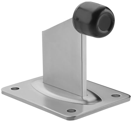 SOTOOLS Torstopper, 118 mm Höhe, verzinkt | Mit Ankerplatte 130 x 100 mm, Türstopper für Rolltore und schwere Türen.