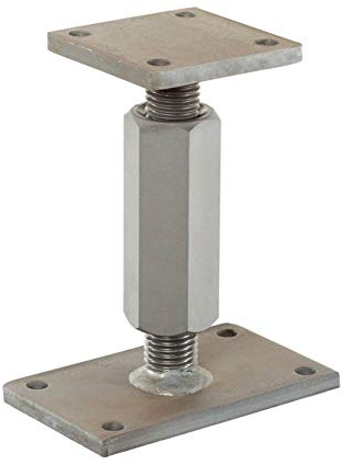 Pitzl Pfostenträger - schwere Ausführung, Verstellbereich 175 mm bis - 235 mm