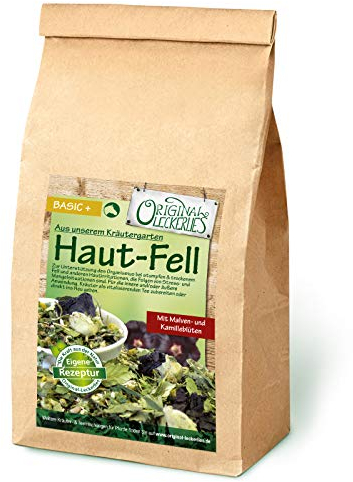 ORIGINAL LECKERLIES: Haut und Fell Kräutermix, 500g Pferdekräuter, Kräuter für Pferde, Pferdefutter, Futterergänzung, Naturprodukt zur Unterstützung beim Fellwechsel, schuppiger Haut, stumpfen Fell
