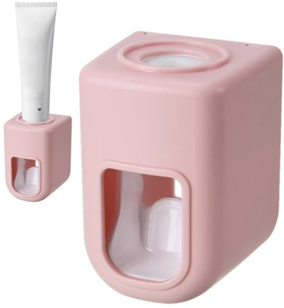 Automatische Zahnpastapresse – Wandmontierter Zahnpasta-Spender | Wand-Zahnpastapresse für Badezimmer | Zahnpastahalter | Zahnpasta-Spender | Zahnpasta-Spender