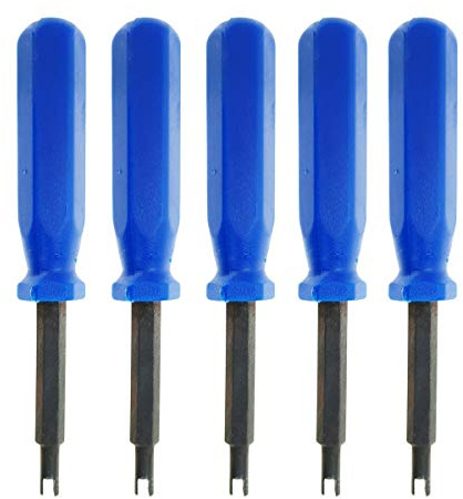 Stix 5X Ventileindreher Ventilausdreher Schraubendreher für Ventile | 5 Stück, Ventileindreher und Ventilausdreher, Schraubendreher für Ventile