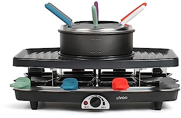 Raclette-Maschine 8 Personen + Fondue - doc233
