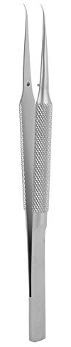 Pinzas de mantenimiento, BT-15 Pinzas de Reparación Recta de Precisión de 0,15 Mm Para Microscopio de Laboratorio Línea de Huellas Dactilares, Acero Inoxidable