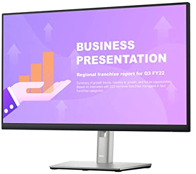 Dell 24 USB-C HUB Monitor - P2422HE ohne Standfuss - 60.5cm (23.8), schwarz