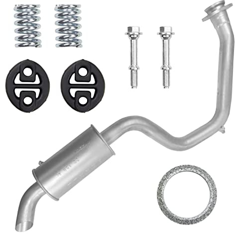 Ferroz Endschalldämpfer Auspuff Endtopf für Toyota RAV4 3 III LWB 2.0i 2.2 D 2.4i