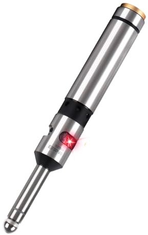Precision Electronic Edge Finder, 10mm Non-Magnetic Photoelectric Optical Edge Finder with Led Beep, CNC Lathe Milling Machine Mechanical Rotation Measurements