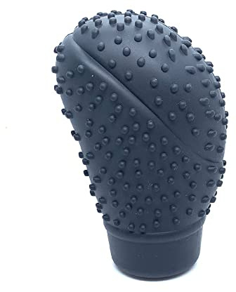 SALPIE Funda universal para palanca de cambios, accesorios de perilla, soporte para pomo de coche, funda de repuesto para pomo de marcha, color negro