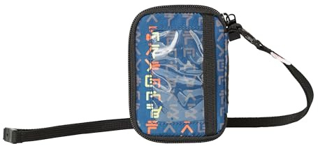 SKANDO BAGS LEGO NINJAGO Geldbörse - Sicherer Reißverschluss, Abnehmbarer Gurt, Karten- und Münzfächer, wasserabweisendes Material, ideal für Schule und tägliche Essentials