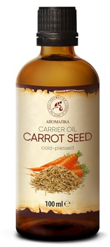 Karottensamen Öl 100ml - Daucus Carota - Basisöl - Trägeröl - Rein und Natürlich - kaltgepresstes Karottensamenöl - Haut- & Körperpflege - Schönheit - Haarpflege - Nagelpflege