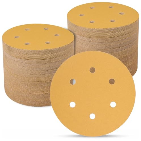 Sruhrak Discos de Lijado 150 mm 100 piezas Grano 120
