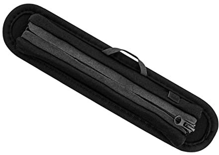 SEWACC per Cuffie Neoprene Spesso Copertura per Padiglione Auricolare e Facile Installare con Chiusura Cerniera Protezione per Cuffie Grandi Colore Nero