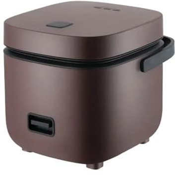 HENGCHUG Olla arrocera eléctrica Inteligente, multicocina, miniolla eléctrica Antiadherente, for 1 o 2 Personas, electrodoméstico de Cocina de 220 V(Side Panels)
