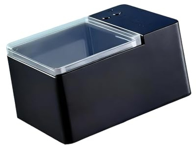 Milageto Dispensador automático de alimento para Peces. Dispensador automático de alimento para Redondo con Temporizador. Estable, Sellado, Ligero y de, 80 Ml