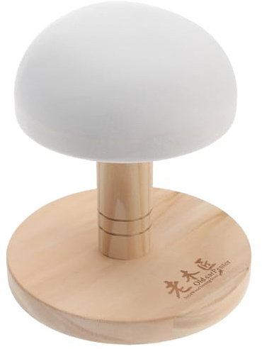 Toyvian Mobile per Stirare Compatto Supporto Stabile in Legno e Tessuto, per Gonne e Scolli per Uso Quotidiano in Soggiorno Colore Casuale