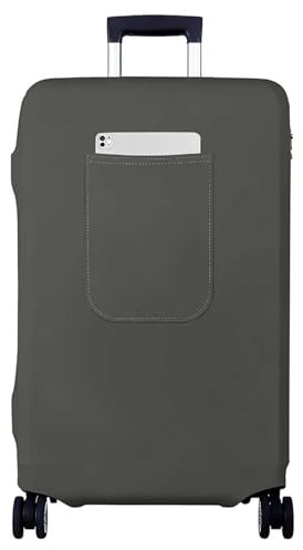 Morbuy Housse Valise Protection Elastique, Gris Housse de Valise avec Grande Poche pour Suitcase 29 à 32 Pouces, Suitcase Cover Anti-Rayures, Lavable