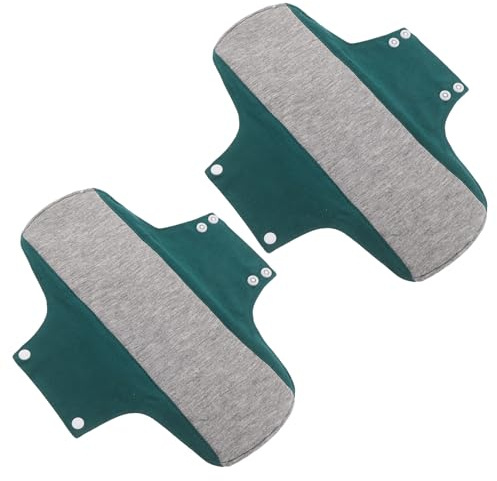 KOMBIUDA 2pezzi Assorbente per Gravidanza Riutilizzabile in Assorbenti per Incontinenza da Donna Lavabili Assorbenti in Cotone Ultraleggeri per Recupero Post-parto Protezione di Perdite