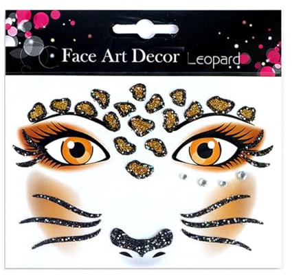 Face Body Temporary Make Up Stickers Glitter Crystal Halloween Party Cosplay Coaplsy Proms Face Gemstones