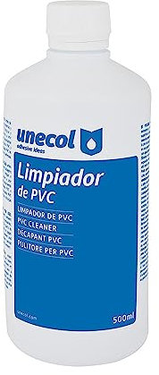 unecol 215 – Solvant Tube PVC rigido Bouteille en plastique 500 ml