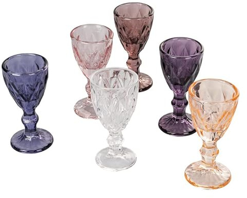 Villa d'Este Home Tivoli Prisma Lot de 6 liqueurs Provence en verre 45 ml