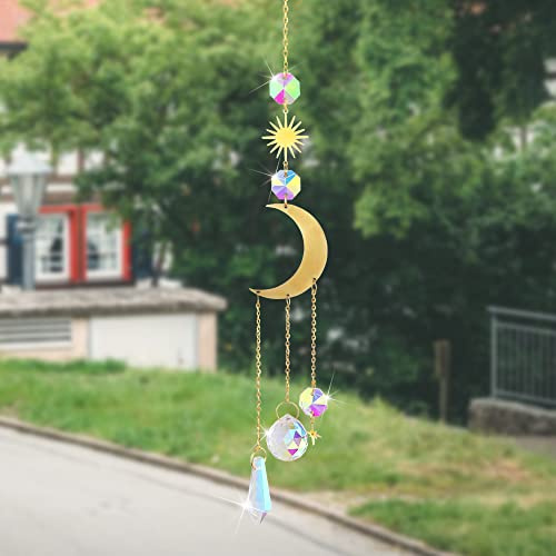 Sonnenfänger Kristall Hängend - Regenbogen Ornament Suncatcher Anhänger (Typ 2)