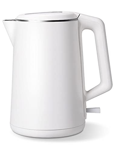 FairUo Hervidores, Té Tea 1.7L Teteras para Agua Hervida Hervidores para el Hogar para Agua Hirviendo Acero Inoxidable Conservación de Calor Integrada Tetera Samovar Samovar Tetera