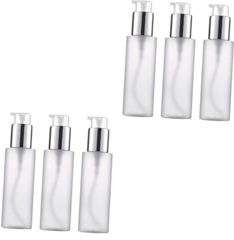 DOITOOL 6stücke Teiliges Druckspender Flasche Wiederverwendbare Tragbare Behälter Für Shampoo Lotion Und Kosmetik Für Reisen Und Unterwegs