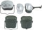 Military Mess Tin, Portable Mess Kit Plate Set Aluminium Military Lunch Box Aluminum Mess Tin Camping Bento Box Military Camping Cookware Kit Lunch Container for Outdoor Hiking Picnic BBQ