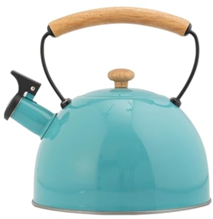 Kessel Wasserkocher Gasherd, Vintage Teekessel Flamme Design Teekanne Herd Keramik Teekessel Feuer Kaffeekanne Retro Wasserkocher Wasser Teekessel Gasherd