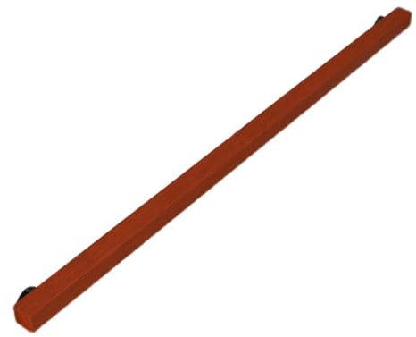 Treppenhandlauf Handlauf Treppe Innen Rutschfestes Massivholz Treppengeländer Geländer Treppe Handläufe für Treppen mit Zubehör Wandhandlauf für Altere Behinderte Kinder (100CM)