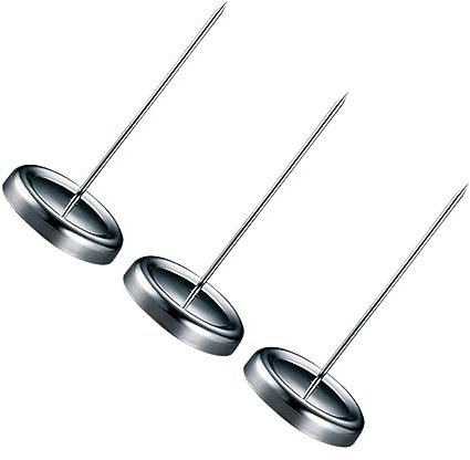 NUOBESTY 3stücke Edelstahl Menü-halter Mit Stabilem Dokumentenhalter Und Spitzem Bonhalter Für Büro Küche Und Restaurant Rostfrei Antirutschend Multifunktional Für Quittungen Und Rechnungen