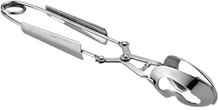 CIYODO Seafood Tongs Snail Clip Stainless Steel Kitchen Serving Tongs Oyster Shucking Clamp Gripper Pan Gripper for Hot Pans for Cooking